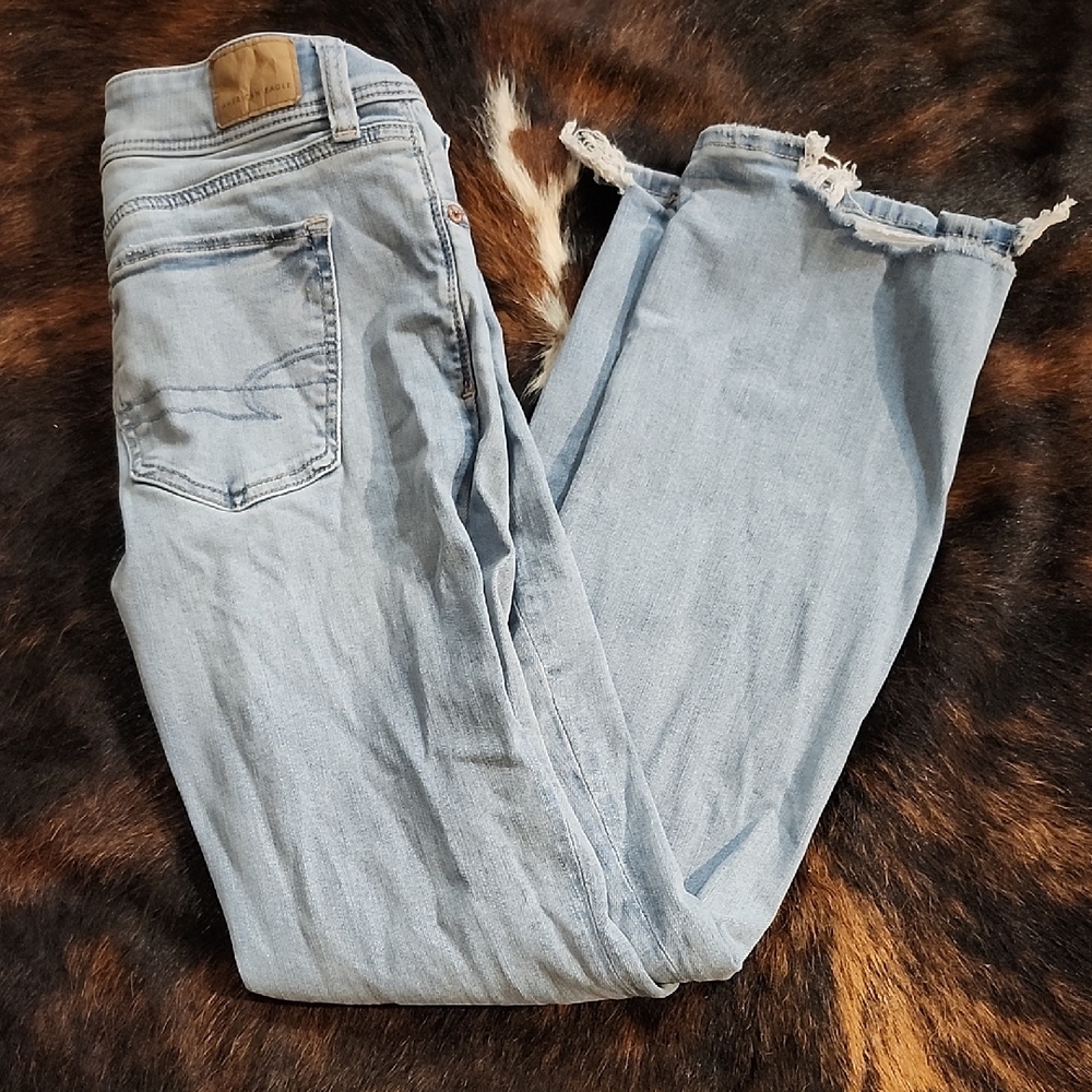 American Eagle Outfitters Light Blue Denim